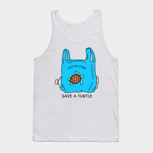 Save The Turtles Save The Ocean Tank Top